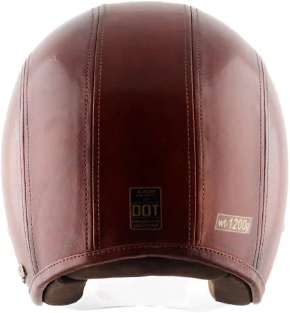 Axor Retro Jet Leather Helmet
