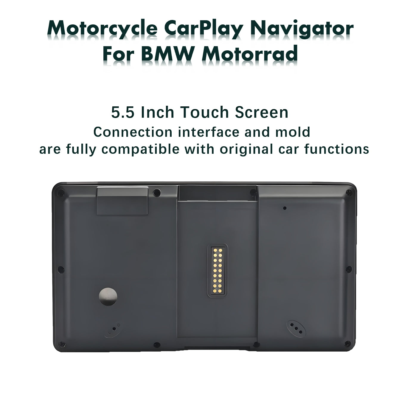 S5 PRO BMW(GS750 - 1300) Only Motorcycle Navigation System with Wireless AA/Carplay