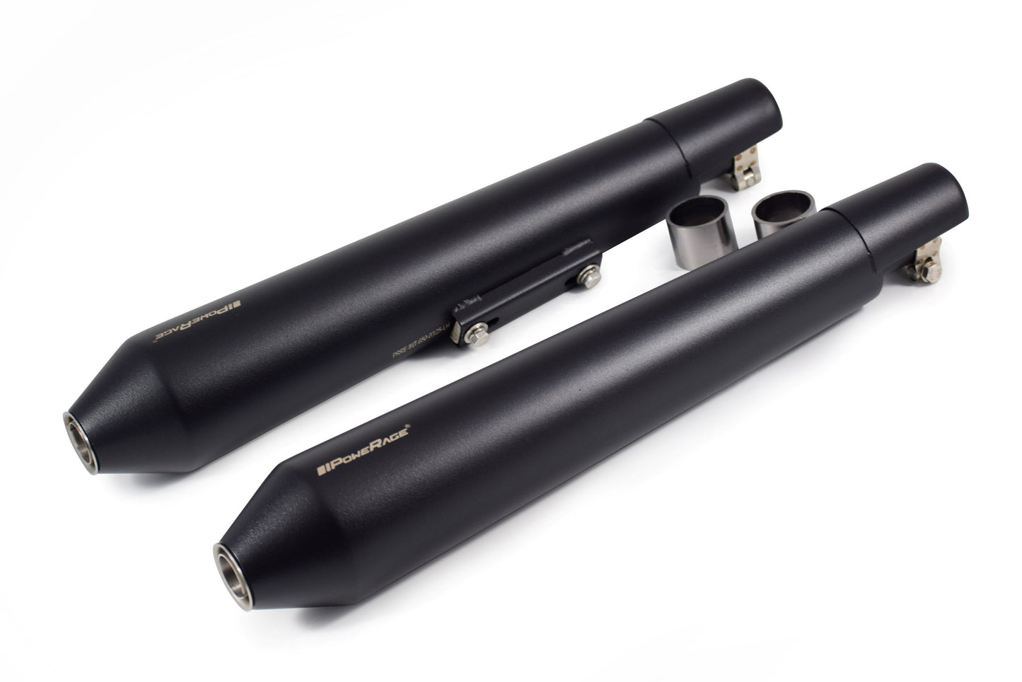 Slip-Ons Exhaust for RE 650 Twins – Black