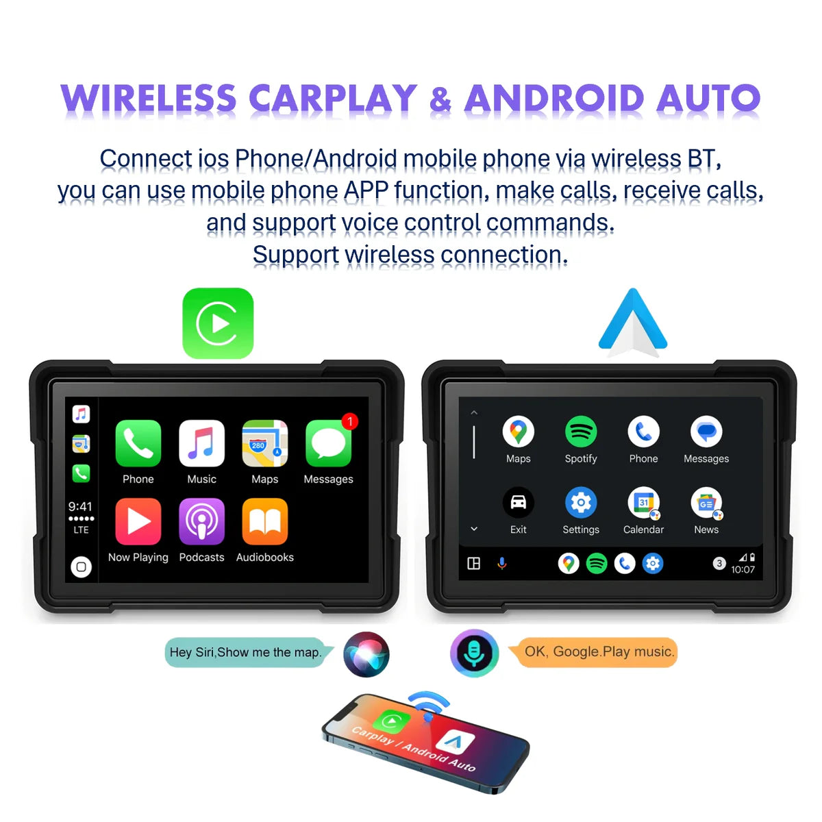 Display Only Model - LBC S1G Lite Wireless Navigation 5'' Touch Screen GPS and Remote(v533 CPU)