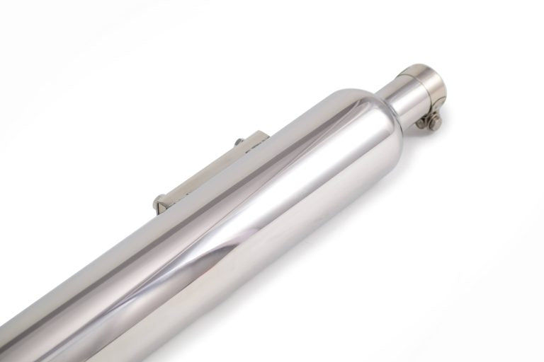Slip-Ons Exhaust for Reborn / Meteor 350 – Polish Finish