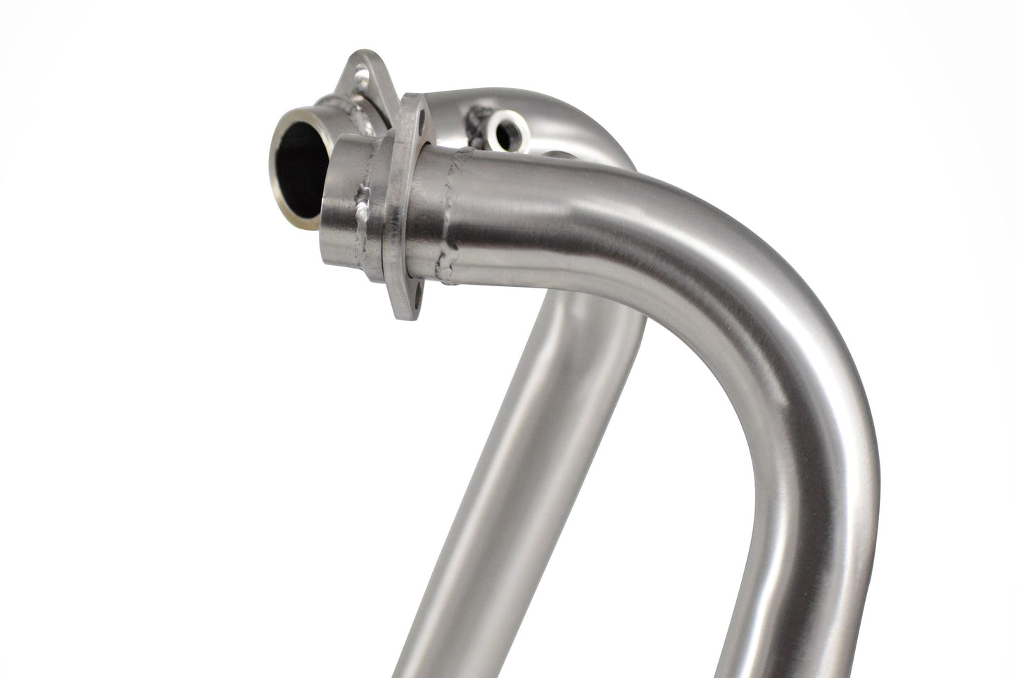 Performance Headers for RE 650 Twins Brushed Steel Finish