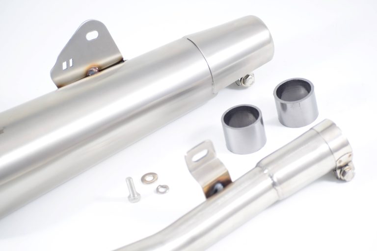 Slip-Ons Exhaust for RE BEAR 650 with de-cat Pipe – Cone Type