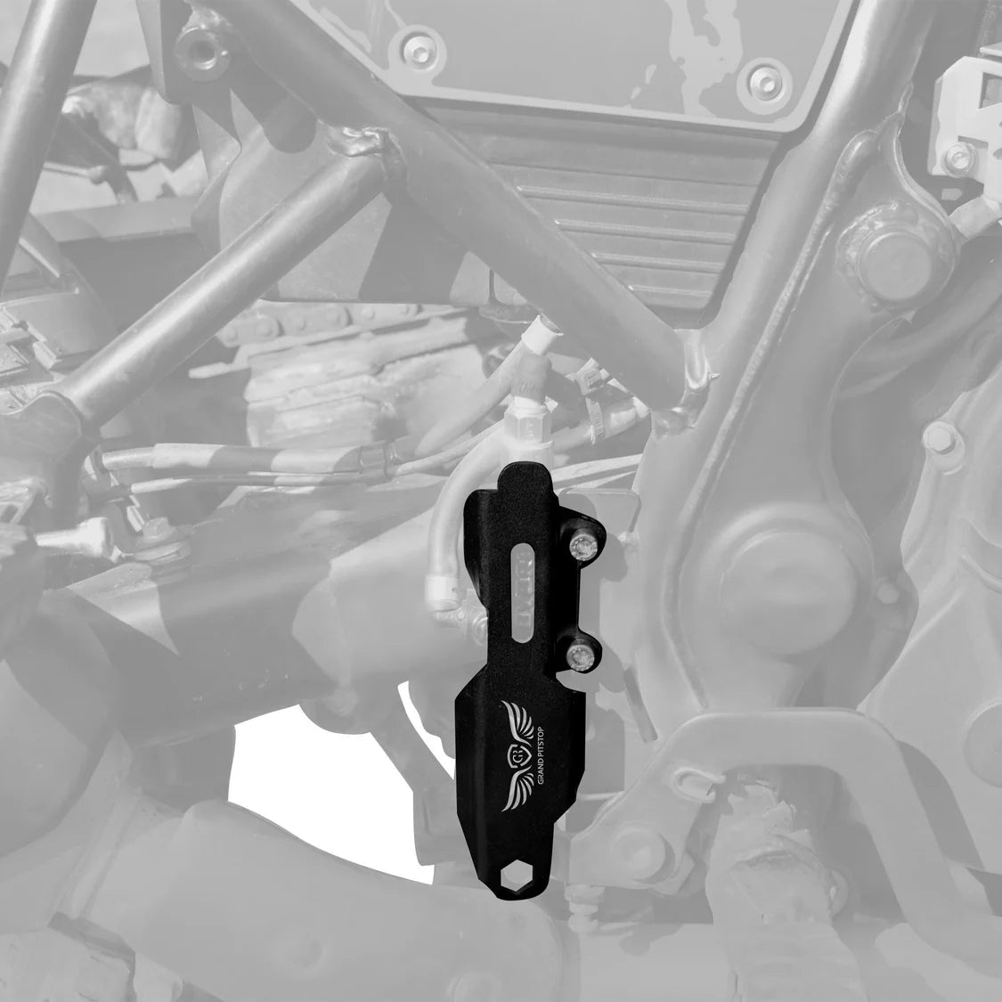 MASTER CYLINDER PROTECTOR - Black for Royal Enfield - CONTINENTAL GT