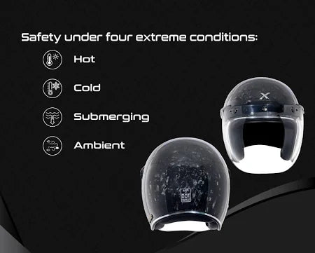 Jet Forged Carbon Helmet