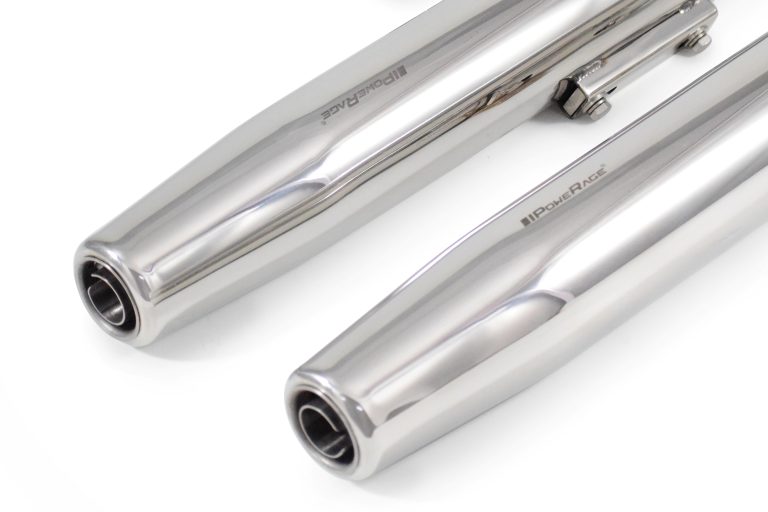 Slip-Ons Exhaust for RE Super Meteor 650 Polish Finish