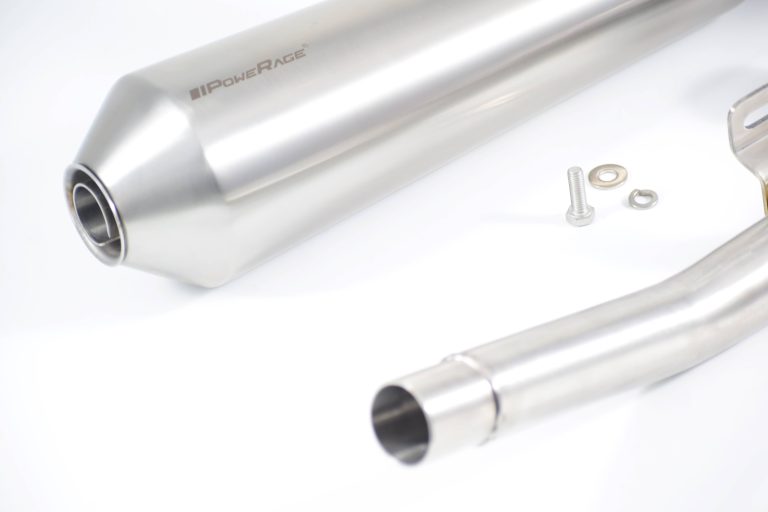 Slip-Ons Exhaust for RE BEAR 650 with de-cat Pipe – Cone Type