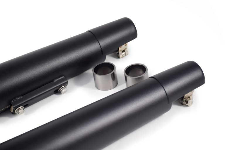 Slip-Ons Exhaust for RE 650 Twins – Black