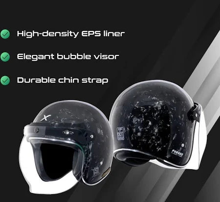 Jet Forged Carbon Helmet