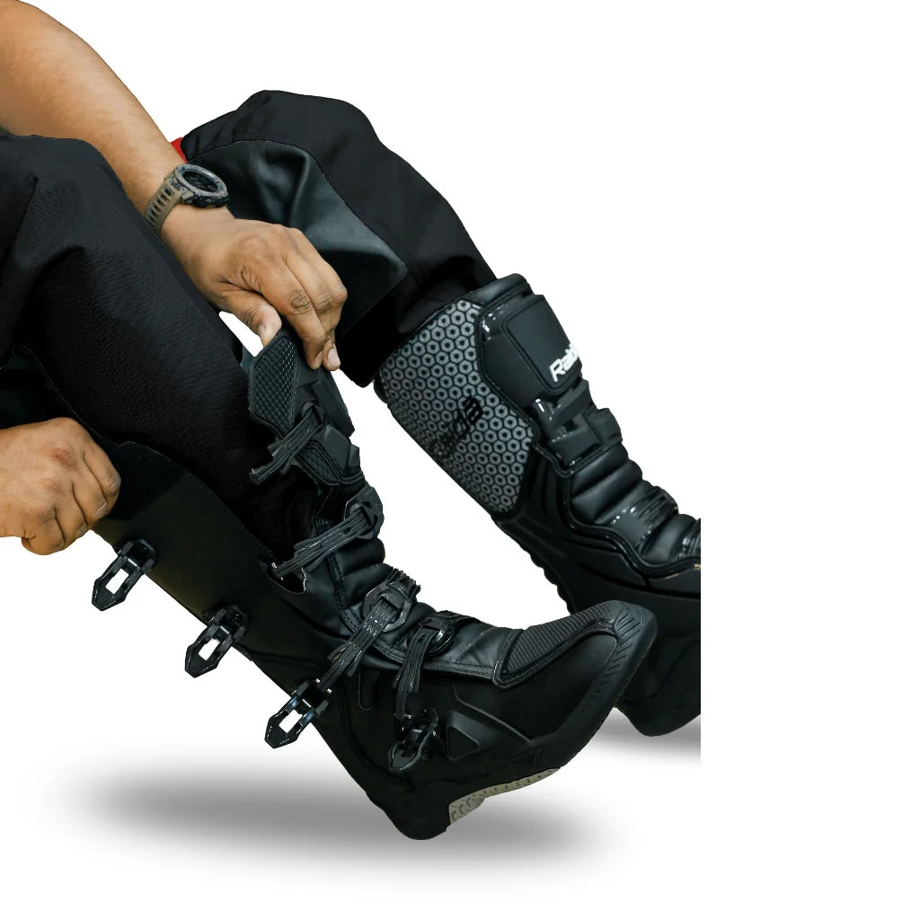 Raida Trailcraft Off-Road Pants | Black/Red