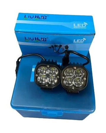 LIU HJG 4 LED Minicree 40W With wiring harness & Switch ( pair)