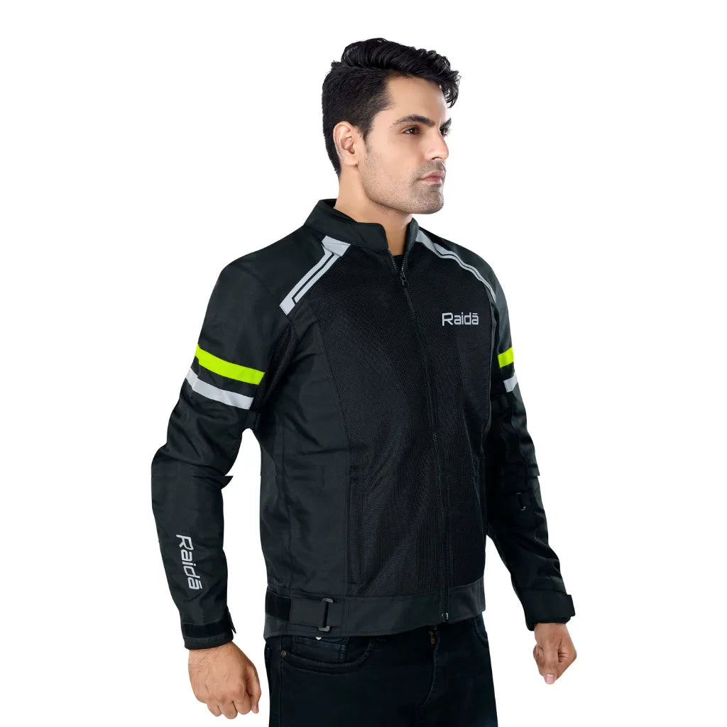 Raida Tourer Jacket | Black/Hiviz