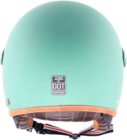Retro Jet West Helmet with Peak