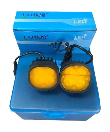 LIU HJG 4 LED Minicree 40W With wiring harness & Switch ( pair)