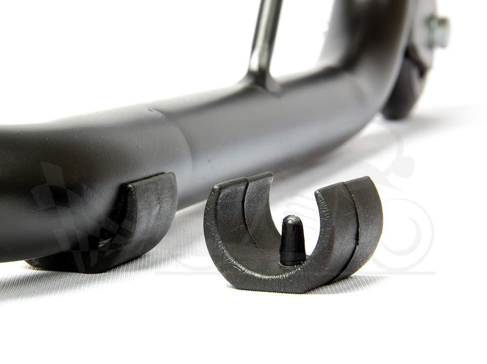 Non-Dismantable Classic Rear Paddock Stand without Skate Wheels - Black - (Bike Wt upto: 350 kgs)