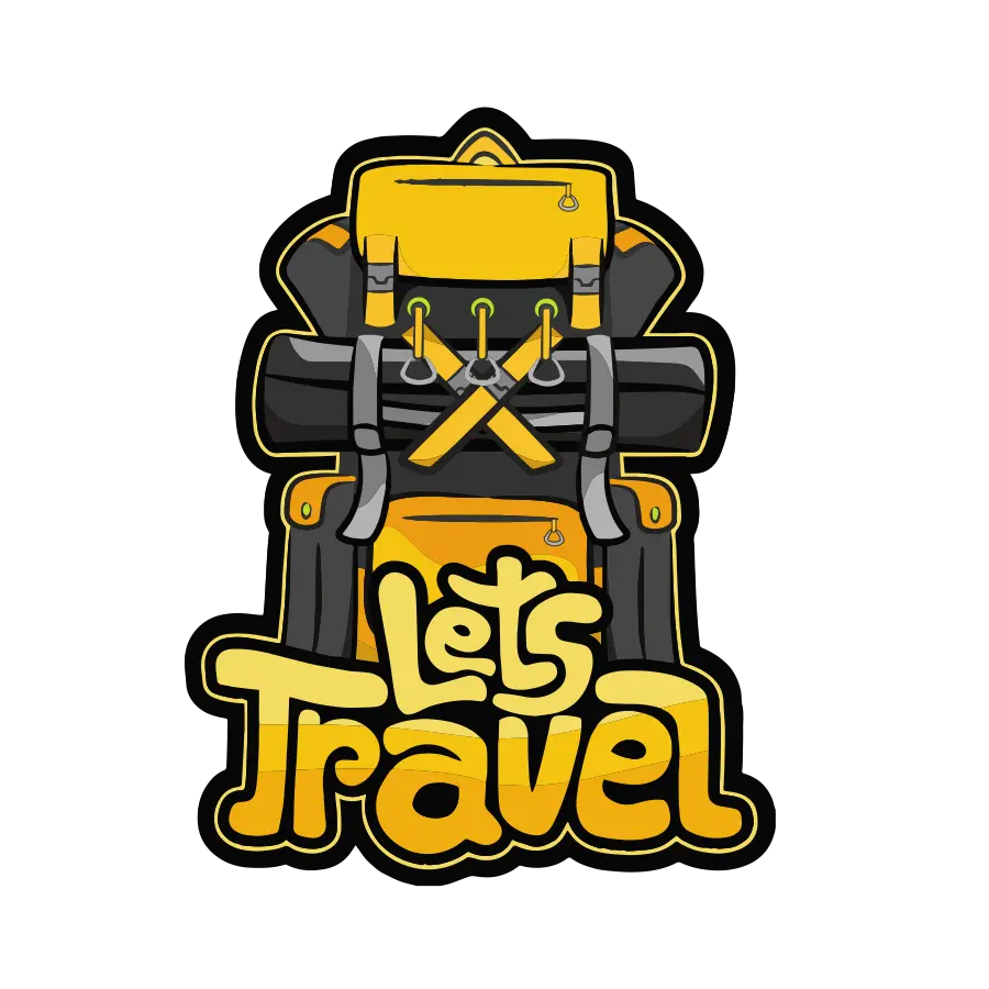 Lets Travel Sticker