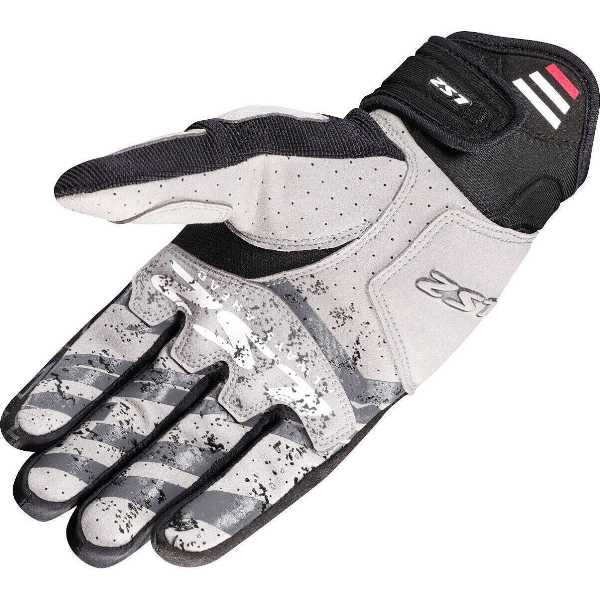 LS2 RAVIN MAN RIDING GLOVES BLACK