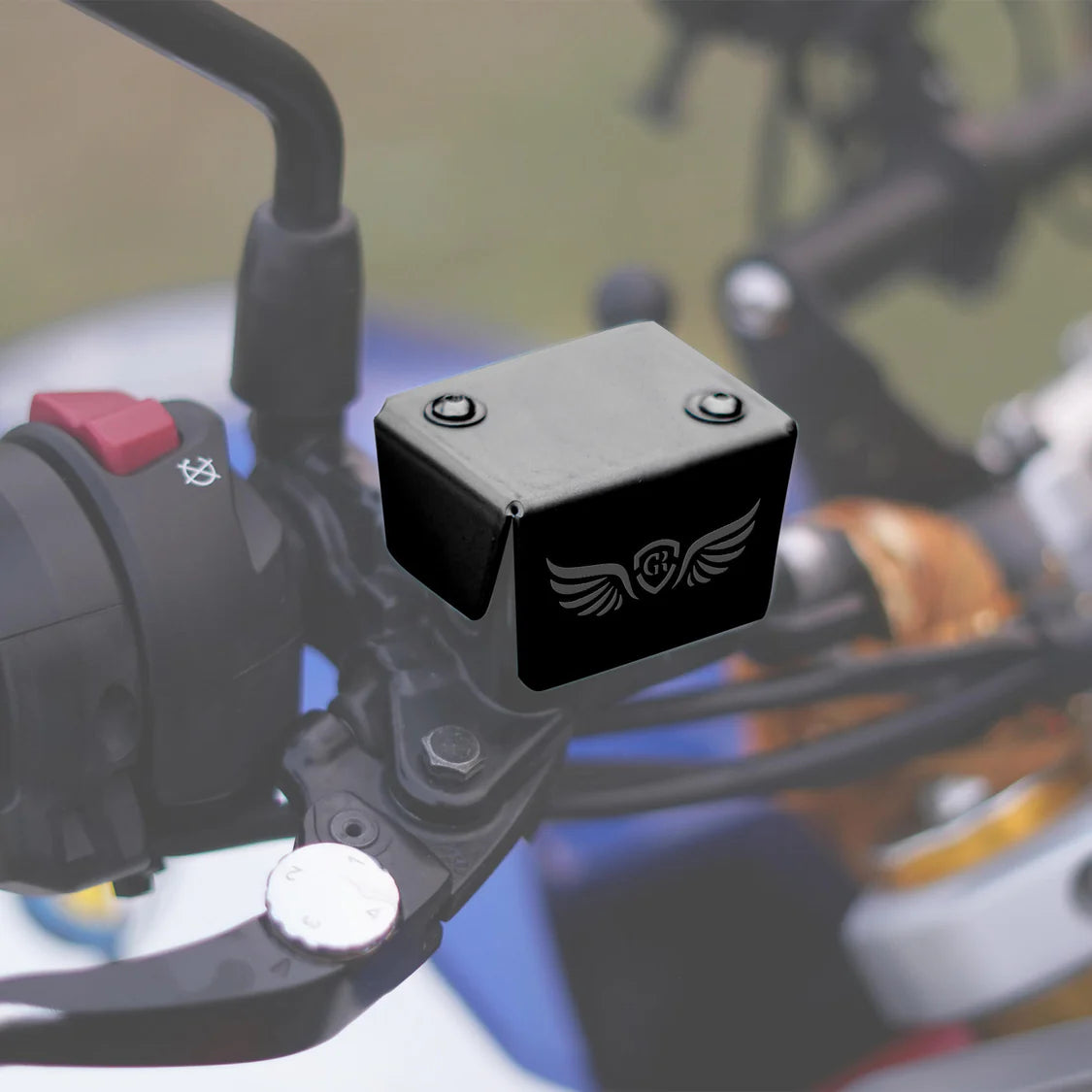 FRONT FLUID RESERVOIR COVER - Black for BMW - G 310 GS