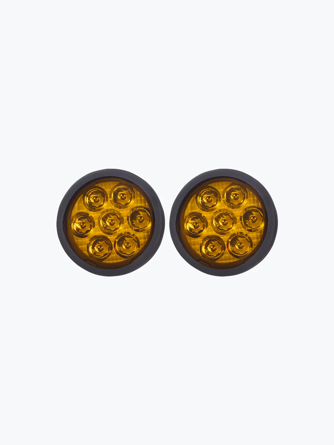 HJG 7 LED Round Fog Light Dimmerstat Premium