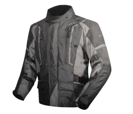 LS2 NARVIK RIDING BLACK DARK GREY JACKET