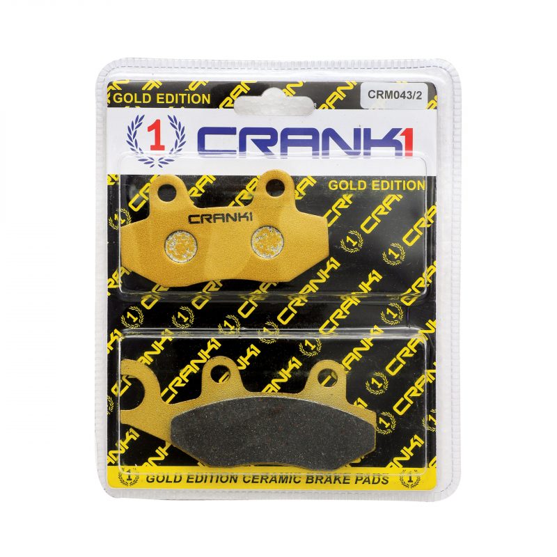 CERAMIC BRAKE PAD REAR FOR TIRUMPH BONNEVILLE T120-CRM043/2-CRANK1