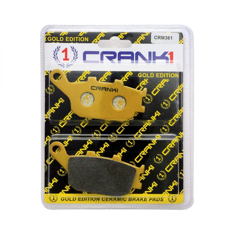 CERAMIC BRAKE PAD REAR FOR KAWASAKI VERSYS 650-CRM361-CRANK1
