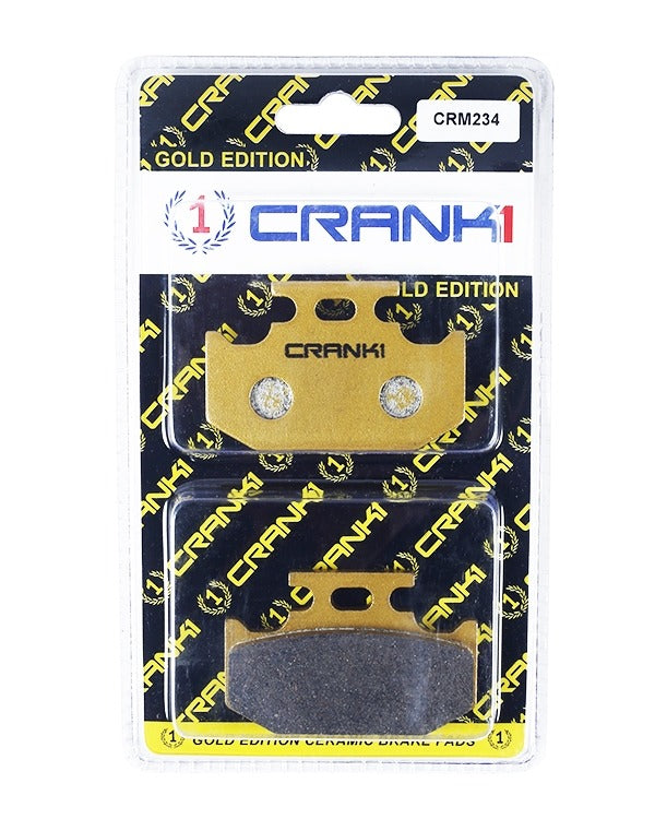 CERAMIC BRAKE PAD REAR FOR YAMAHA R15 V3-CRM234-CRANK1
