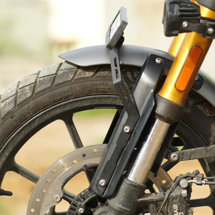 NUMBER PLATE HOLDER FOR TRIUMPH SCRAMBLER 400X