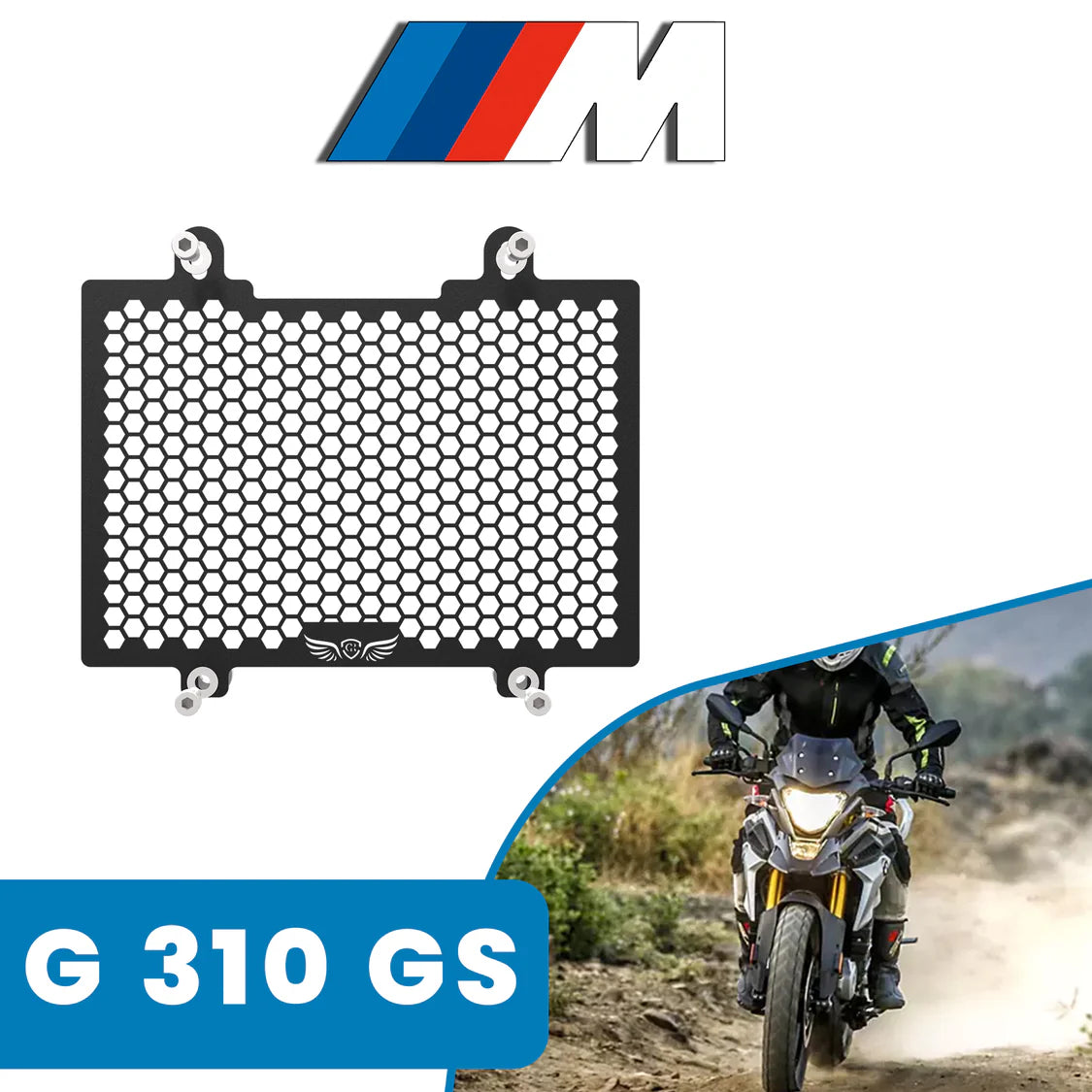 RADIATOR GRILL - Black for BMW - G 310 GS