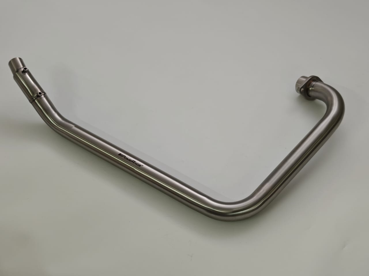 Performance Headers for Himalayan 411 Brushed Steel Finish