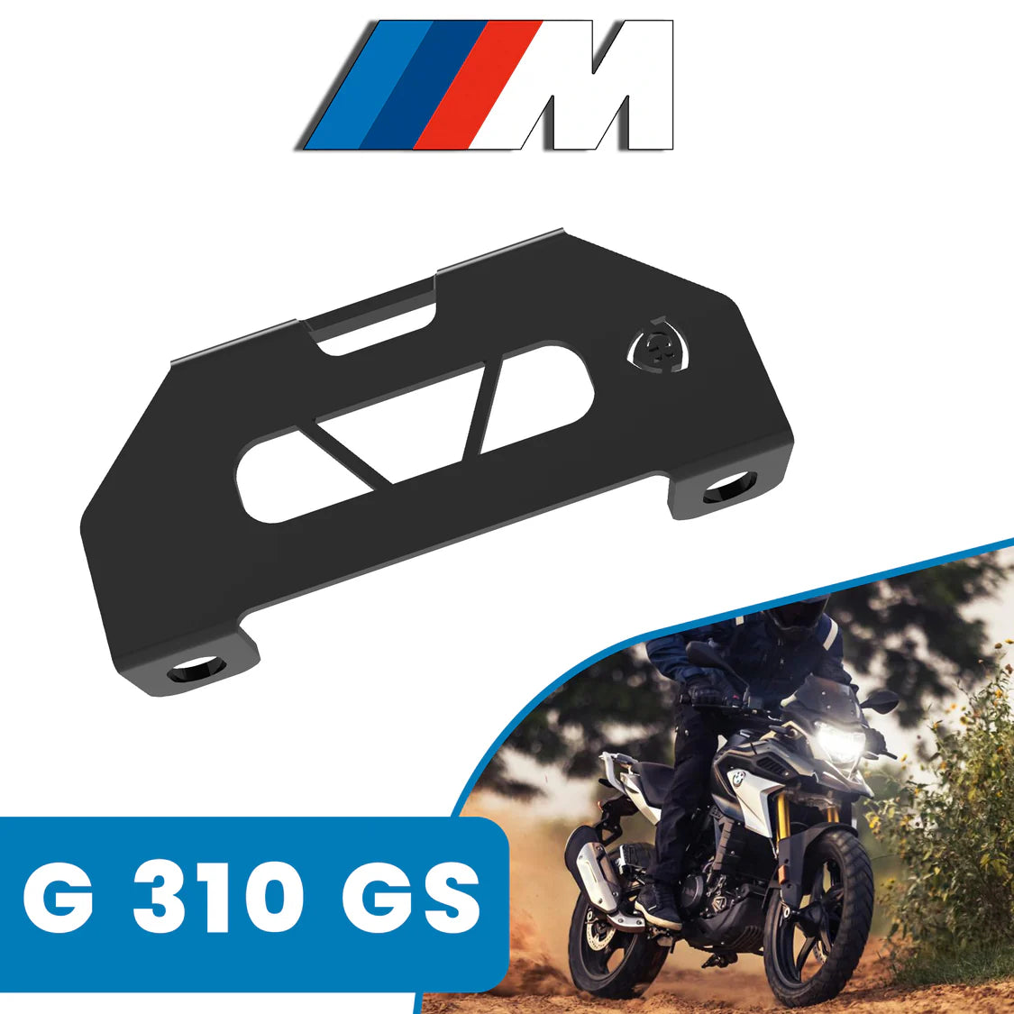 Front Brake Caliper Cover for BMW G310 GS Black