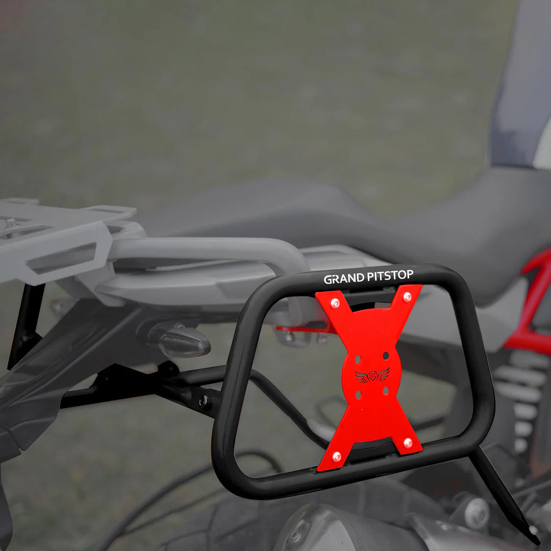 Saddle Stay for BMW G310 GS Black-Red