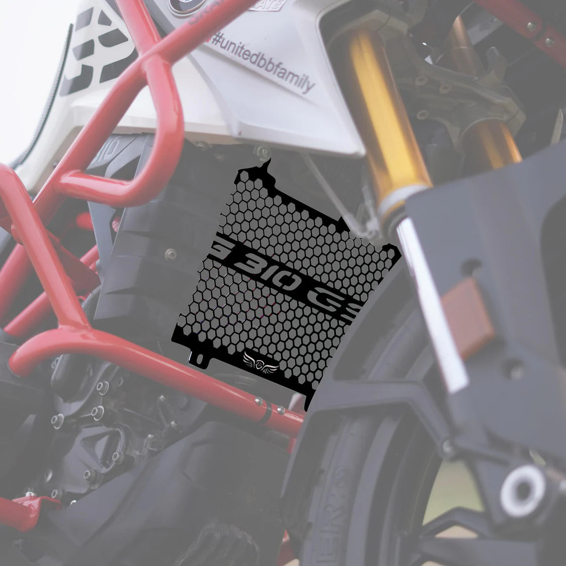 RADIATOR GRILL - Black for BMW - G 310 GS