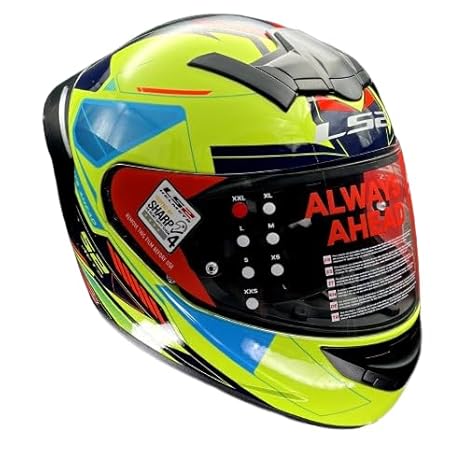 FF352 ROOKIE BETHA HI VIZ YELLOW NAVY BLUE