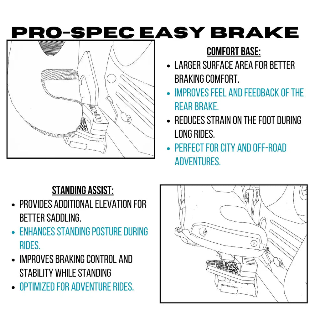 EB 600- Easy Brake For Triumph Scrambler 400 X