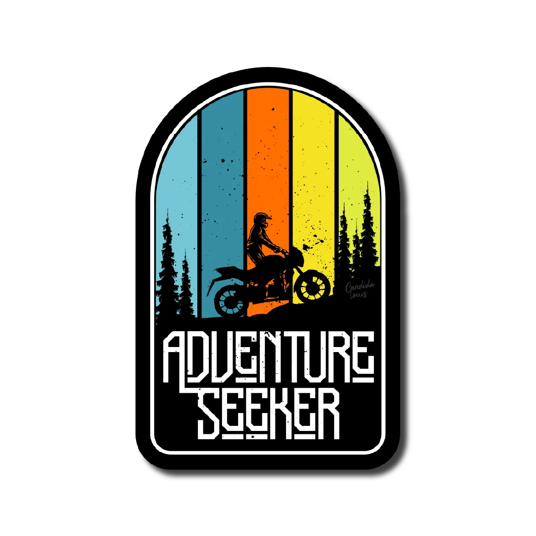 Adventure Seeker Sticker