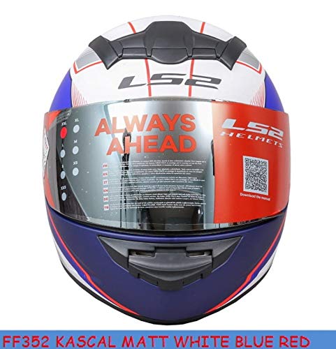 FF352 KASCAL MATT WHITE BLUE RED