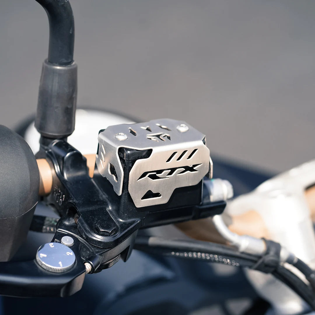 FRONT MASTER CYLINDER GUARD (SS) FOR TVS APACHE RTX 300
