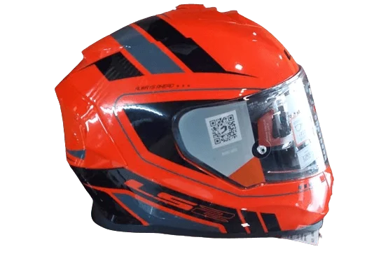 FF800 STORM II FIST HI VIZ ORANGE BLACK + LS2 HELMET BACK PACK FREE