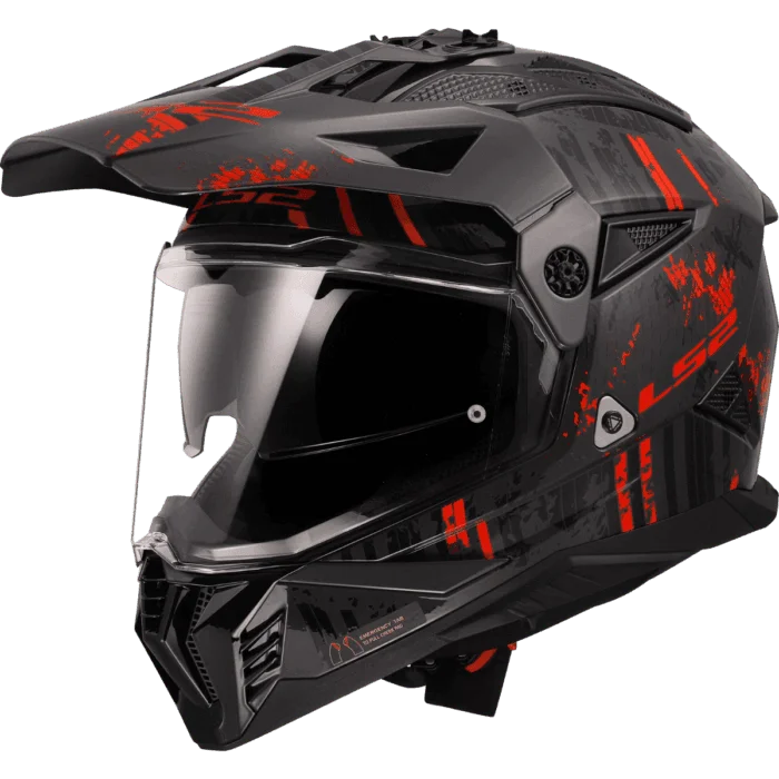 MX436 PIONEER II CRAZY GLOSS BLACK RED-06