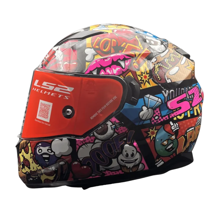 FF320 STREAM EVO COMICS BLACK (D-RING)