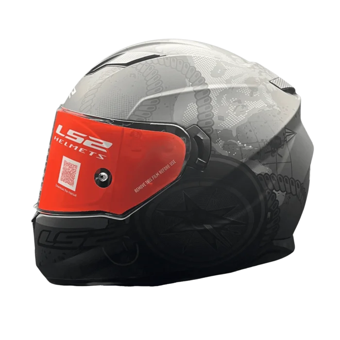 FF320 STREAM EVO VIATOR MATT BLACK 7C GRAY (D-RING)