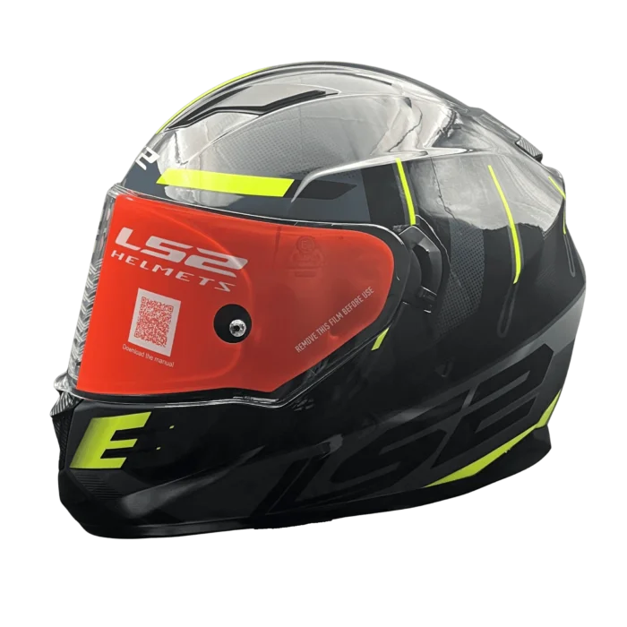 FF320 STREAM EVO SHADOW GLOSS SILVER H-V YELLOW (D-RING)