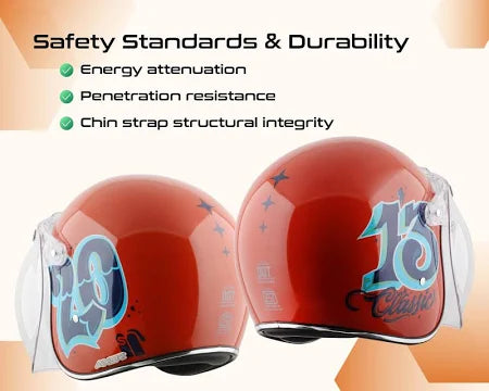 Retro Jet Sportz C13 Helmet