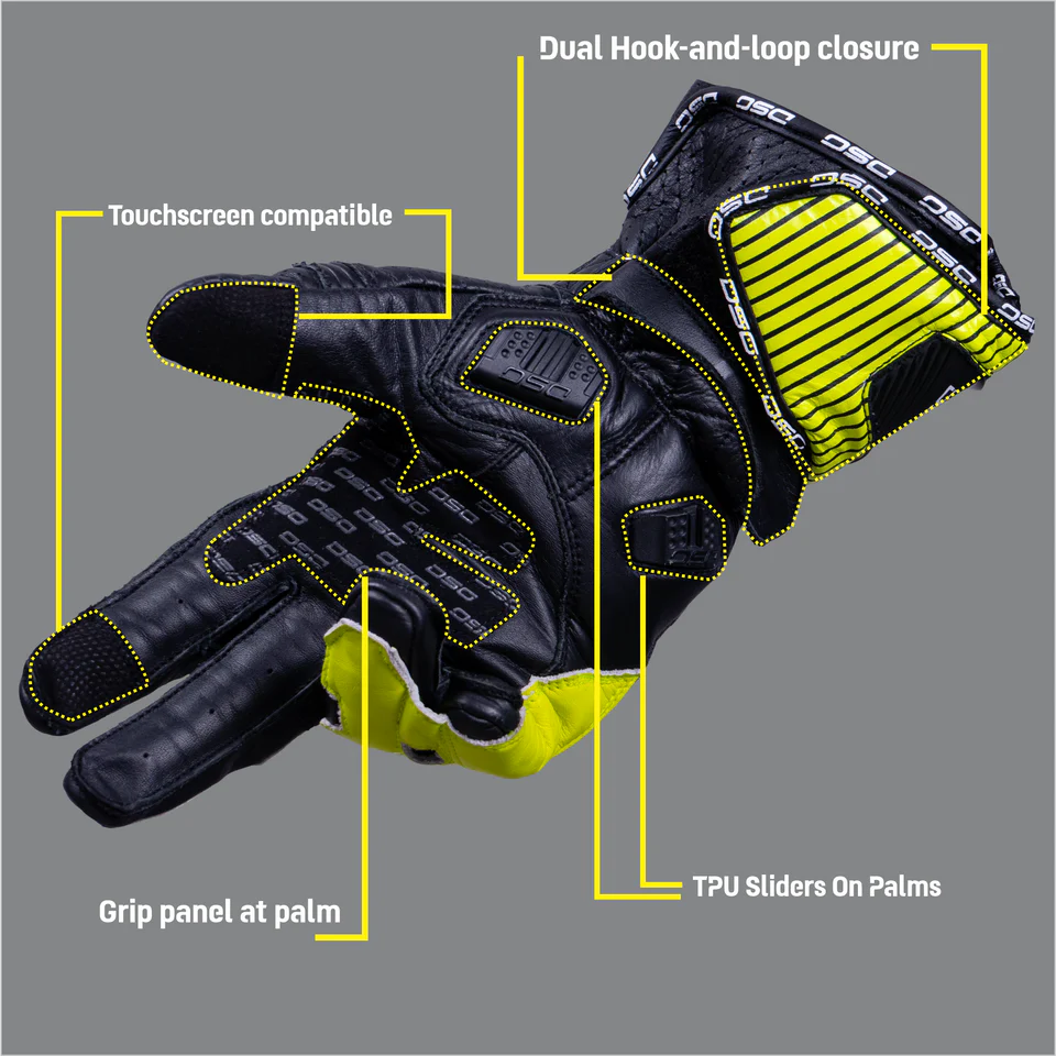 DSG Race Pro V1 Riding Glove