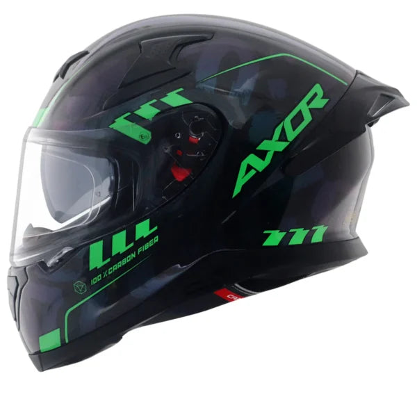 Apex Gloss Carbon Small Checks Helmet