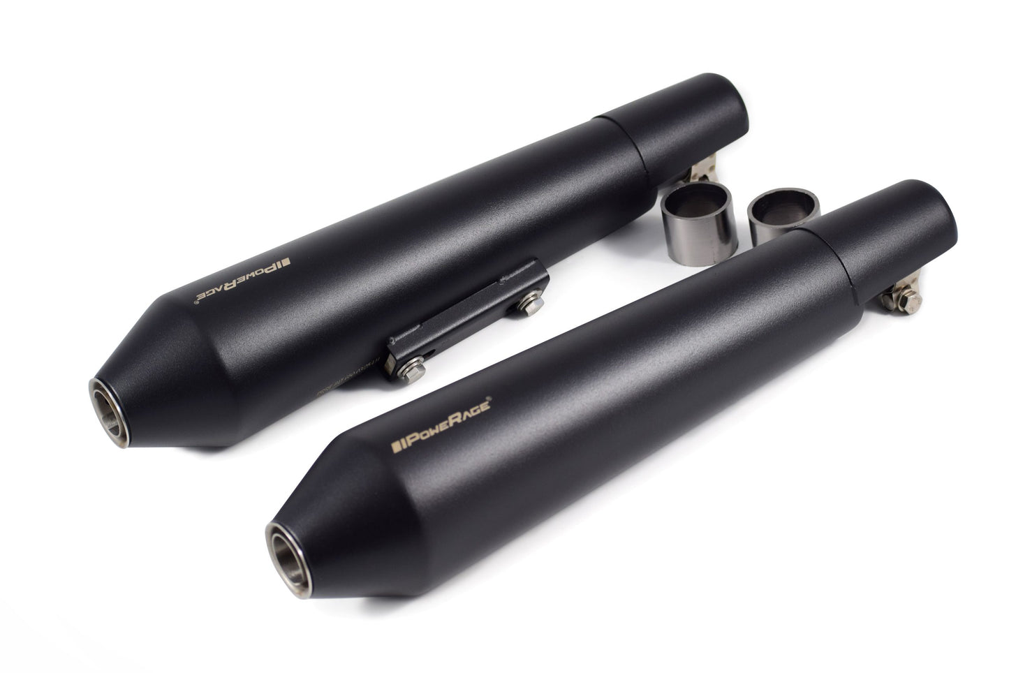 Slip-Ons Exhaust for RE 650 – Black (Short Type)