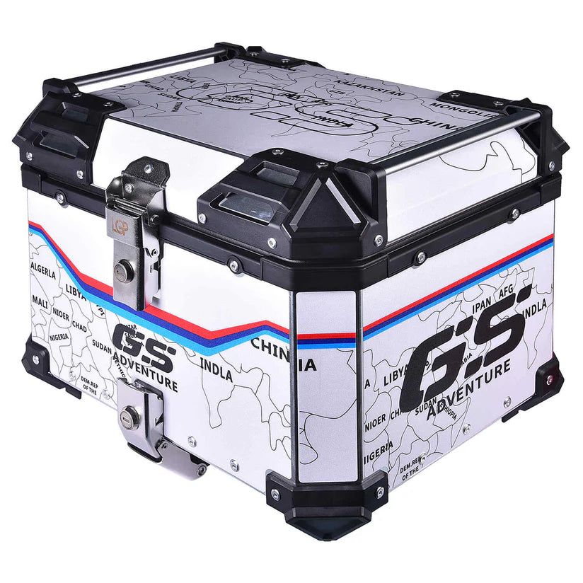 LGP TOP BOX 45L MAP LINE WITH BACKREST