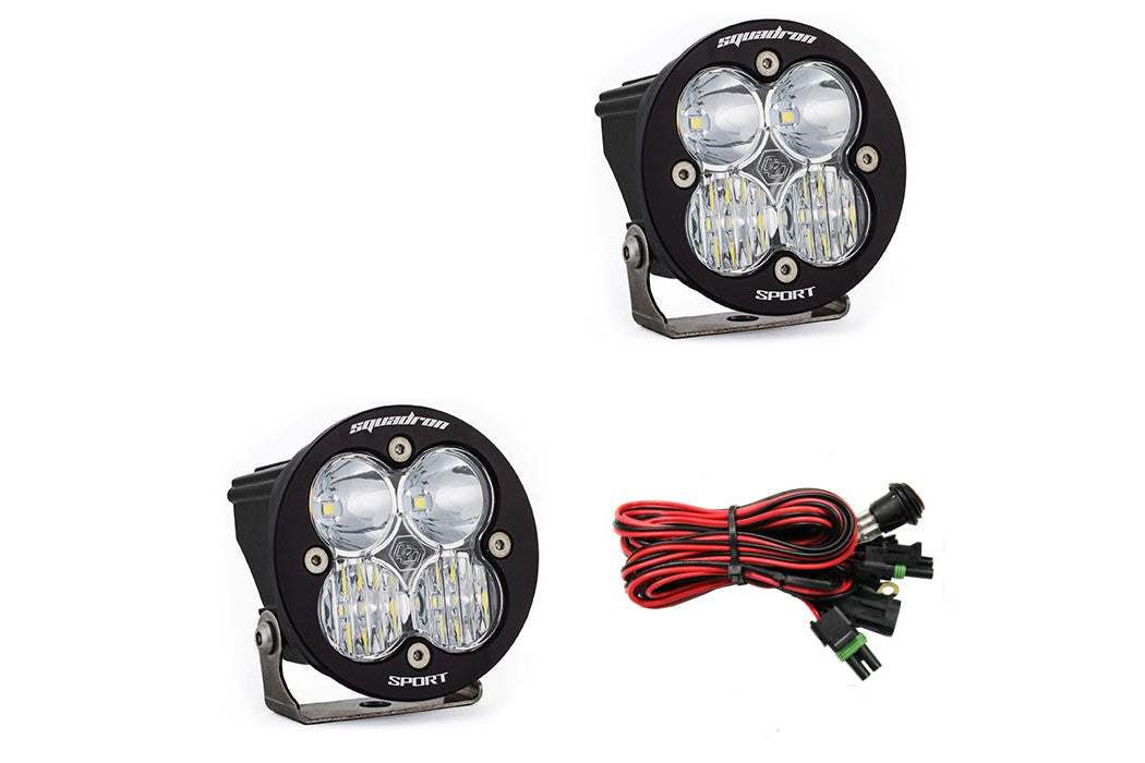 Baja Designs Squadron Sport LED Auxillary Lights (Pair)