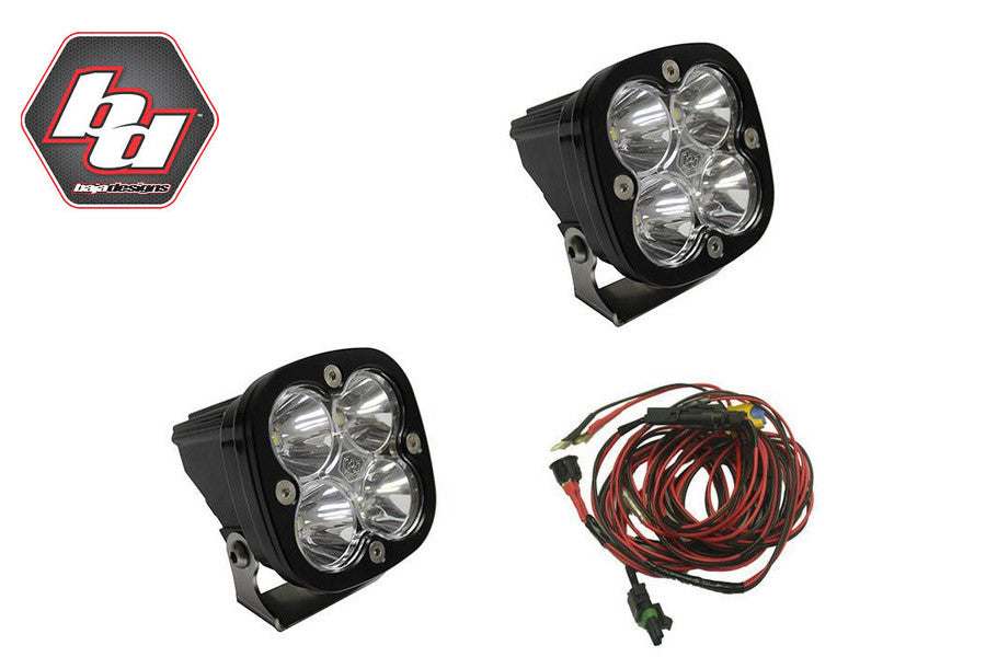 Baja Designs Squadron Pro LED Auxillary Lights – Black (Pair)
